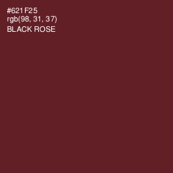 #621F25 - Black Rose Color Image